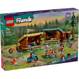 LEGO® Friends 42624 - Cabane confortabile in tabara de aventuri