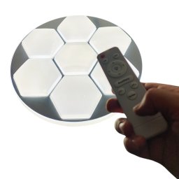 Plafoniera led cod 2007 cu telecomanda 48W 35cm dimabila 3 temperaturi de culoare ajustabile 3000K 4500K 6500K