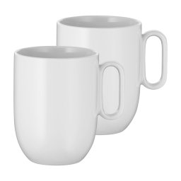 WMF - Set 2 căni cafea BARISTA 380 ml alb