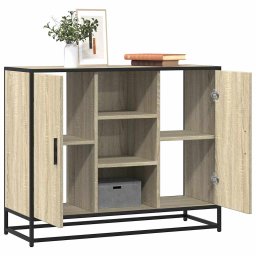 Dulap, stejar sonoma, 92x35x76 cm, lemn prelucrat GartenMobel Dekor