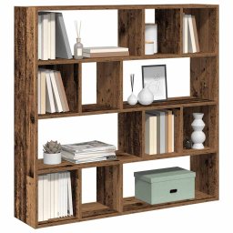 Biblioteca/Separator de camera, Lemn vechi, 105x24x102 cm GartenMobel Dekor