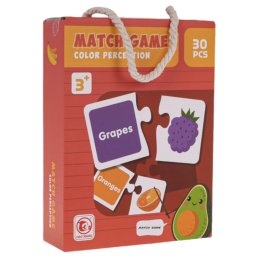 Puzzle educativ 30 piese mari Culori - Potrivim si invatam Culorile si Engleza