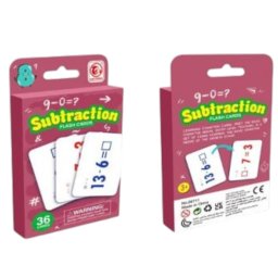 Joc educativ 36 de Carduri cognitive, Scaderi