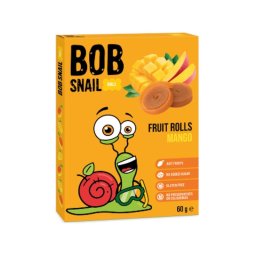 Rulouri de Mango fara Zahar – 60g Bob Snail