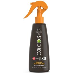 Emulsie pentru Plaja SPF30 cu Ulei de Cocos – 200ml Cosmetic Plant