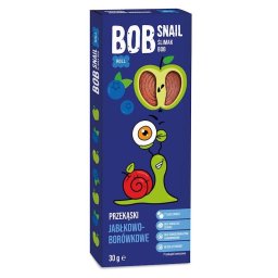 Rulouri cu Mere si Afine fara Zahar – 30g Bob Snail