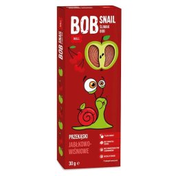 Rulouri cu Mere si Cirese fara Zahar – 30g Bob Snail