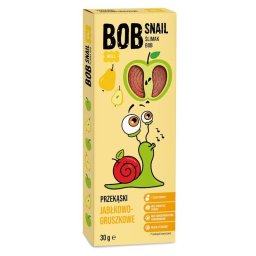 Rulouri cu Mere si Pere fara Zahar – 30g Bob Snail
