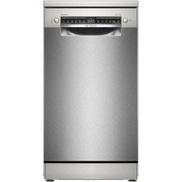 Masina de spalat vase SPS4HMI49E, 10 seturi, 6 programe, Home Connect, Tab-count, Silence Plus, ExtraDry, SilencePlus, EcoSilence Drive, Clasa E, 45 cm, Inox