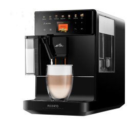 Espressor Espressor automat de cafea ETA Acorto 9180 90000, 1400W, 19 bar, sistem de spumare, negru