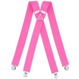 Bretele pentru pantaloni, roze