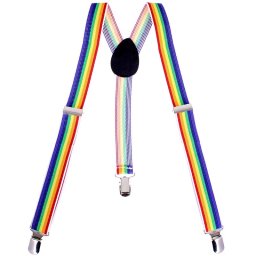 Bretele curcubeu pentru pantaloni