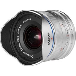 Obiectiv foto DSLR Obiectiv Manual Venus Optics Laowa wide-angle 7.5mm f/2 Silver pentru Olympus si Panasonic MFT M4/3