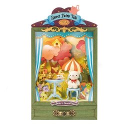 Puzzle 3D, Casuta de papusi Cofetaria ursuletului DIY, Rolife, 44 piese