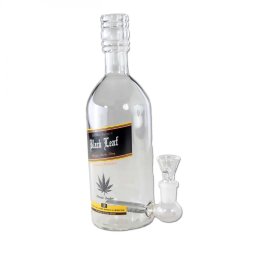 Bong din sticla WHISKY Johnnie Smoker cu Difuzor 24cm