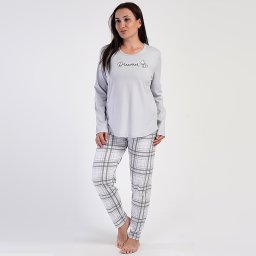 Pijamale Dama Mărimi Mari Vienetta Model 'Dreamer' Confort și Iubire