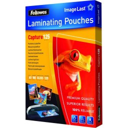 Folie Laminator Fellowes, A5, negru / alb