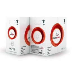 Gembird UTP stranded cable, cat. 5e, AWG 24, CCA, 100m, gray