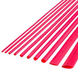 TUB TERMOCONTRACTABIL 3.5MM/1M ROSU SET 10 BU