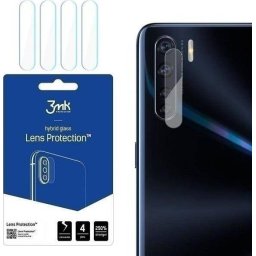 Protectie camera foto 3mk Lens Protect pentru Oppo A91, Sticla hibrida 7H