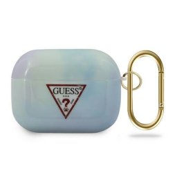 Husa de protectie Guess din TPU pentru Airpods Pro - TieDye Collection, Albastru