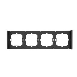 Intrerupator inteligent M5-80, Policarbonat, Negru
