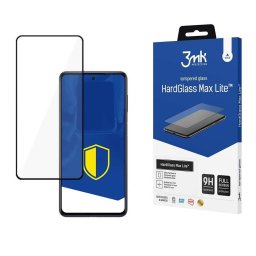 Folie de protecție Galaxy M54 3mk HardGlass Max Lite, Ramă neagră Samsung STICLĂ
