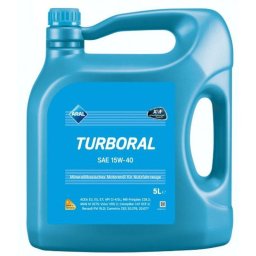 Ulei Motor 5L TURBORAL 15W40 Norme ACEA: E2, B2, A2 Norme Specifice: VW 505.00,MB 228.1,MAN 271