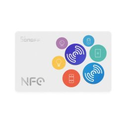 Eticheta SONOFF NFC (2 bucati pe 1 card) SON-KIE-NFC, Wireless, Alb