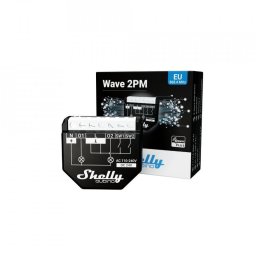 Releu inteligent Comutator inteligent Qubino Wave 2 PM, Z-Wave, 16A, Negru