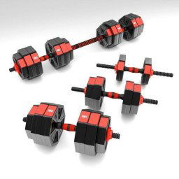 Gantere si greutati HMS SGC30 30kg composite barbell + barbell