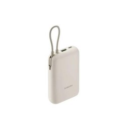 Baterie externa Power Bank 10000mAh 22.5W cu cablu integrat Type-C Cable Crem EU BHR9072GL