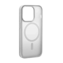 Husa Puro Gradient MagSafe Silicone Case for iPhone 15 Pro Max - Silver