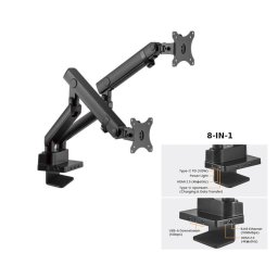 Suport monitor BM-MNT20-2, 17"-32", max.8 kg/ecran, Otel, Negru