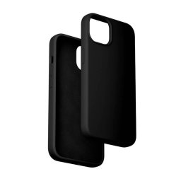 Husa Silicone Case Vention KUFB0-20 to iPhone 15 Plus (black)