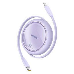 USB Cable Free2Pull USB-C to iP 20W 1m (purple)