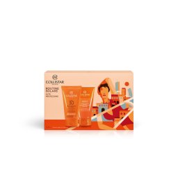 Set Collistar Sun 2024, cremă SPF 30 + gel de duș după plajă + geantă cosmetică, vacanță premium