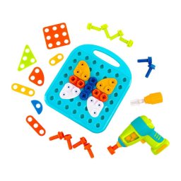 Set de constructie motricitate si imaginatie, multicolor