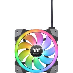 Thermaltake SWAFAN EX14 RGB PC Cooling Fan TT Premium Edition, case fan (black, pack of 3, incl. controller)