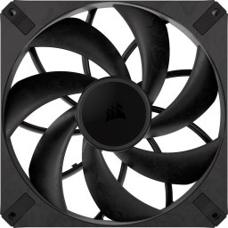 RS140 MAX, 140mm, 1600rpm, Negru