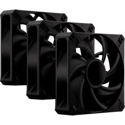 RS120 Max, 120mm, 3 bucati, 2000rpm, Negru
