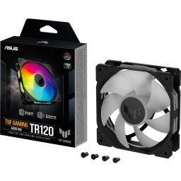 Ventilator TUF Gaming TR120 ARGB Black, 120mm