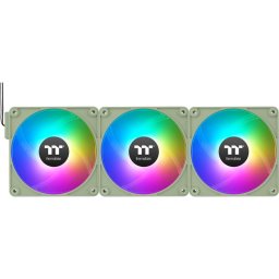 CT120 EX ARGB Sync PC Cooling Fan, Case Fan (Light Green, Pack of 3)