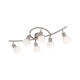 Lustră LED aplicată Globo 671606016X LOXY 6xE14/5W/230V