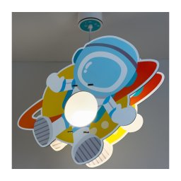 Lustră pentru copii Dalber 41347 ASTRONAUT 1xE27/15W/230V