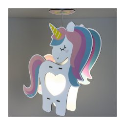 Lustră pentru copii Dalber 41597 UNICORN 1xE27/15W/230V