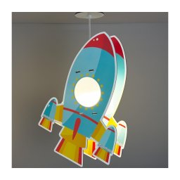 Lustră pentru copii Dalber 63357 ROCKET 1xE27/15W/230V