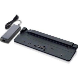 Fujitsu Port Replicator - VGA - 90 Watt - EU, docking station (black)