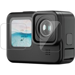 Telesin Protecție ecran și lentilă pentru GoPro Hero 10 / Hero 11 / Hero 12, cod GP-FLM-901