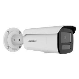 Camera IP Hikvision, 4MP, AcuSense, lentila 2.8mm, IR 60m, Lumina Alba 60m, IK10, IP67, PoE - HIKVISION DS-2CD2T43G2-2LI-2.8mm